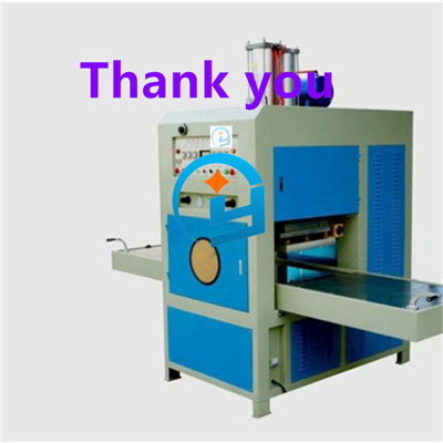 Knife scraping cloth oilcloth welding machine