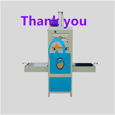 High frequency fusing machine for drawing film advertising cloth