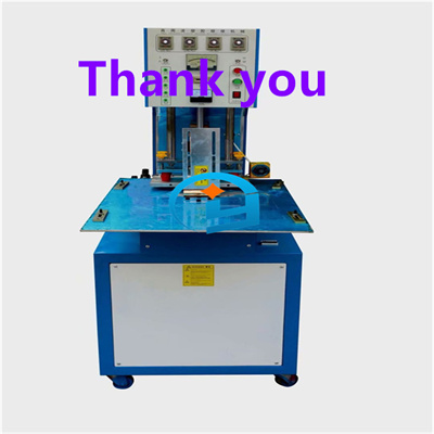 Tarpaulin mesh cloth high frequency splicing edge pressing machine